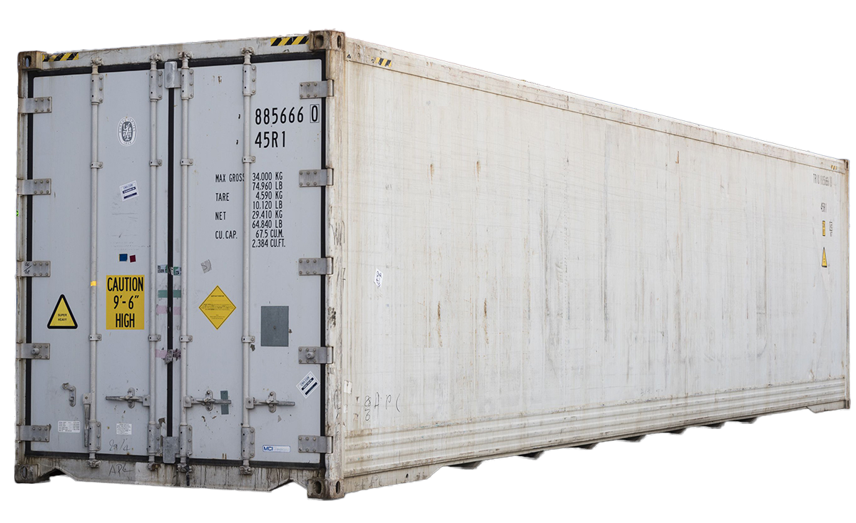 40FT High Cube Wind and Water Tight Non-Working Reefer