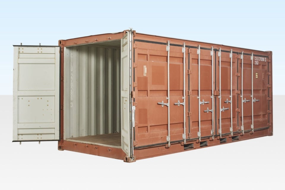 Used 20ft Open Side / Full Side Access Container - Image 2