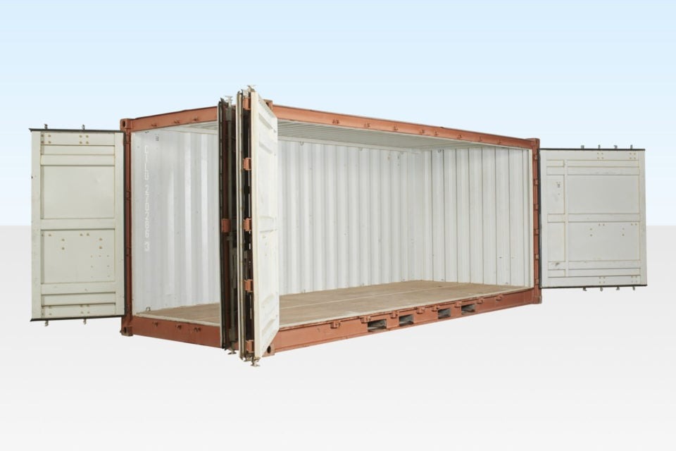 Used 20ft Open Side / Full Side Access Container - Image 4