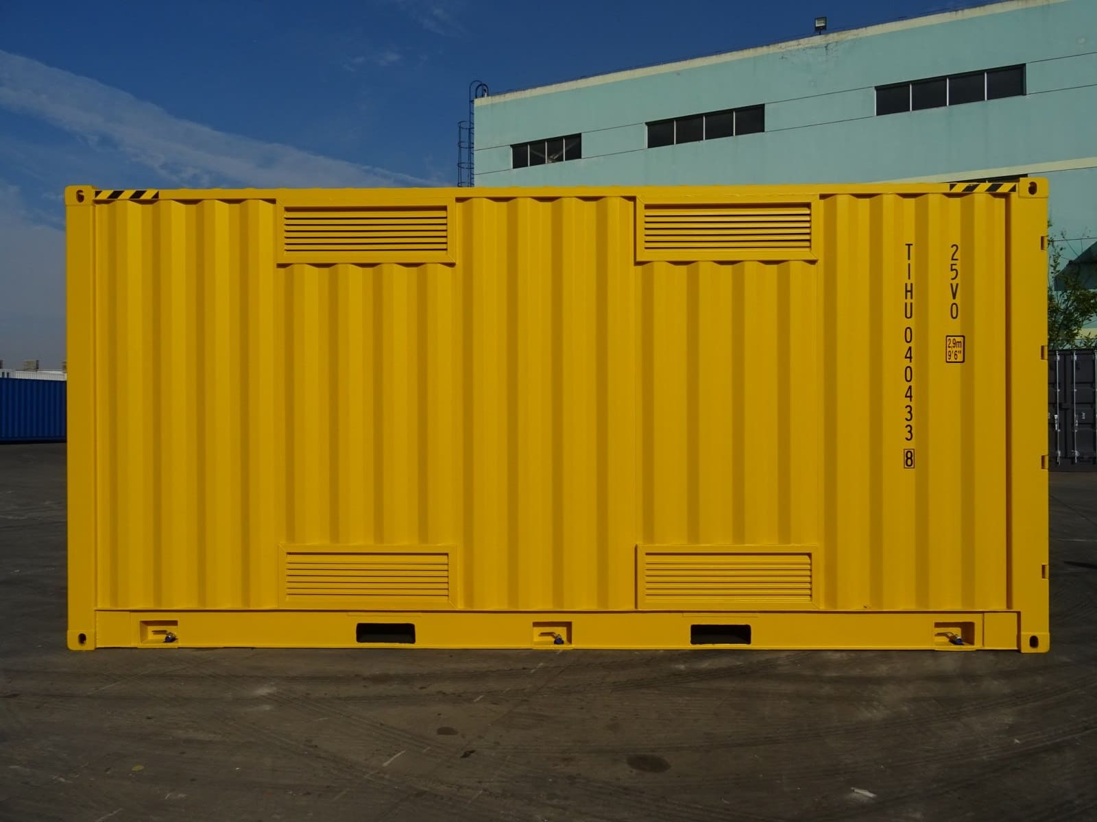 20' High Cube Side Open Dangerous Goods Shipping Container - Image 2