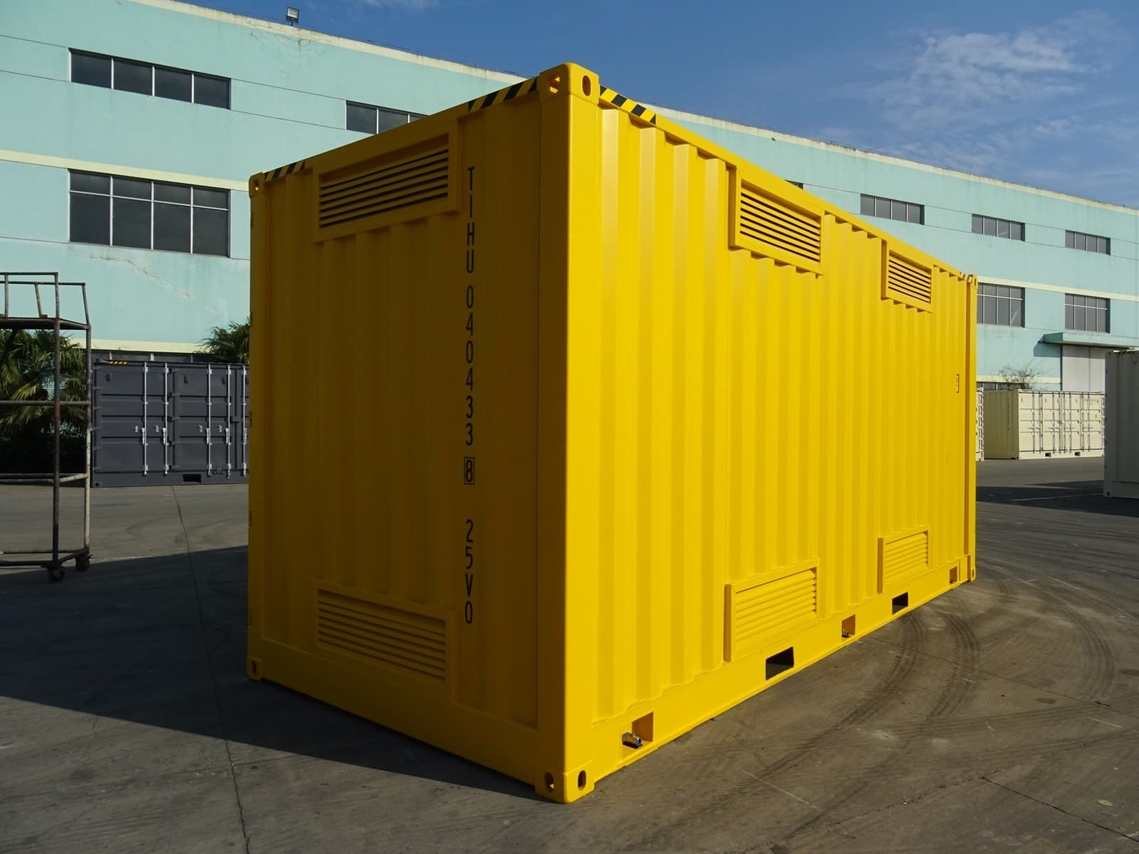 20' High Cube Side Open Dangerous Goods Shipping Container