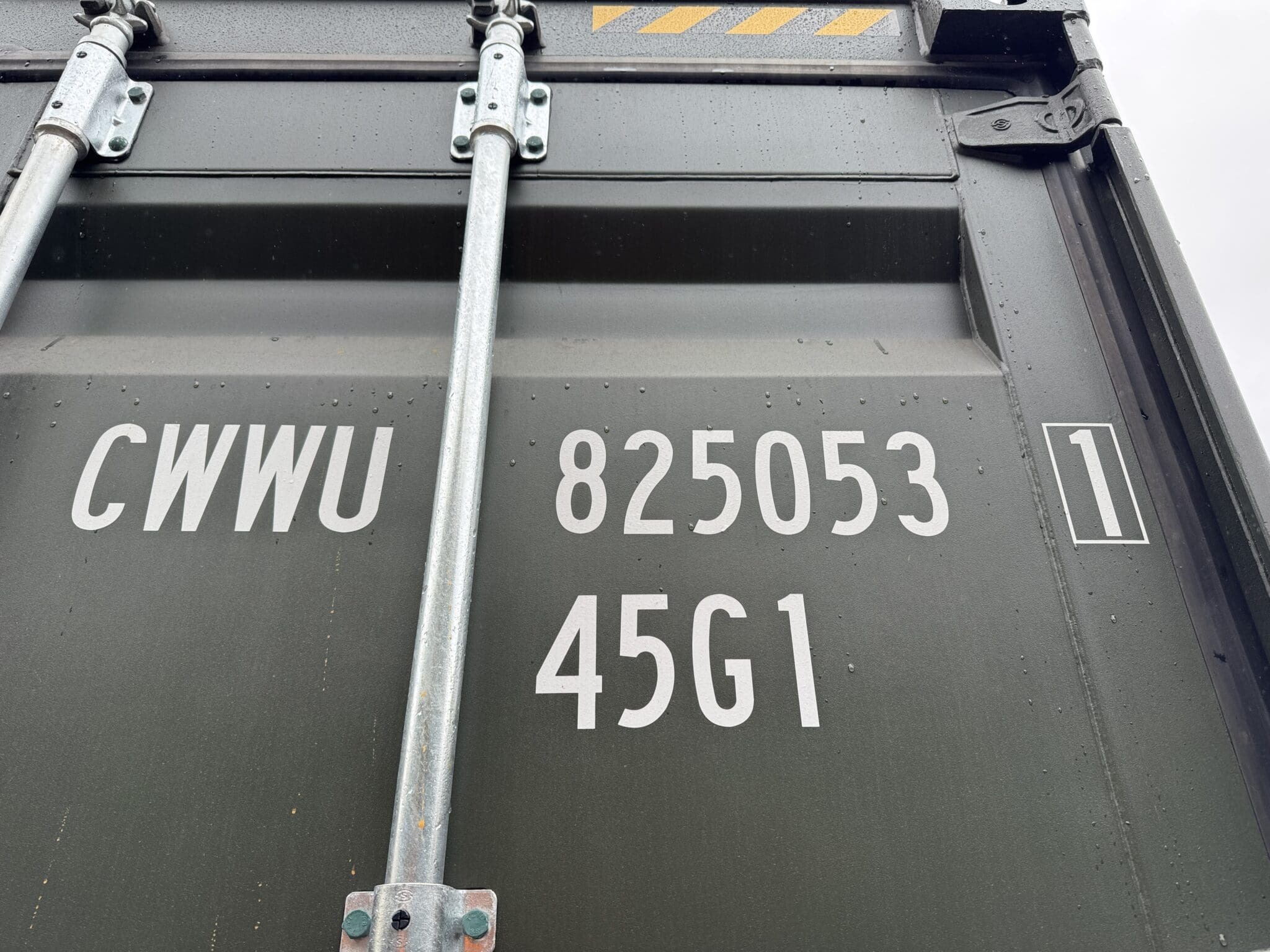 40′ x 8′ x 9.5′ Tall – New *High Cube Shipping/Storage Container – Wind and Watertight-GRAY - Image 3