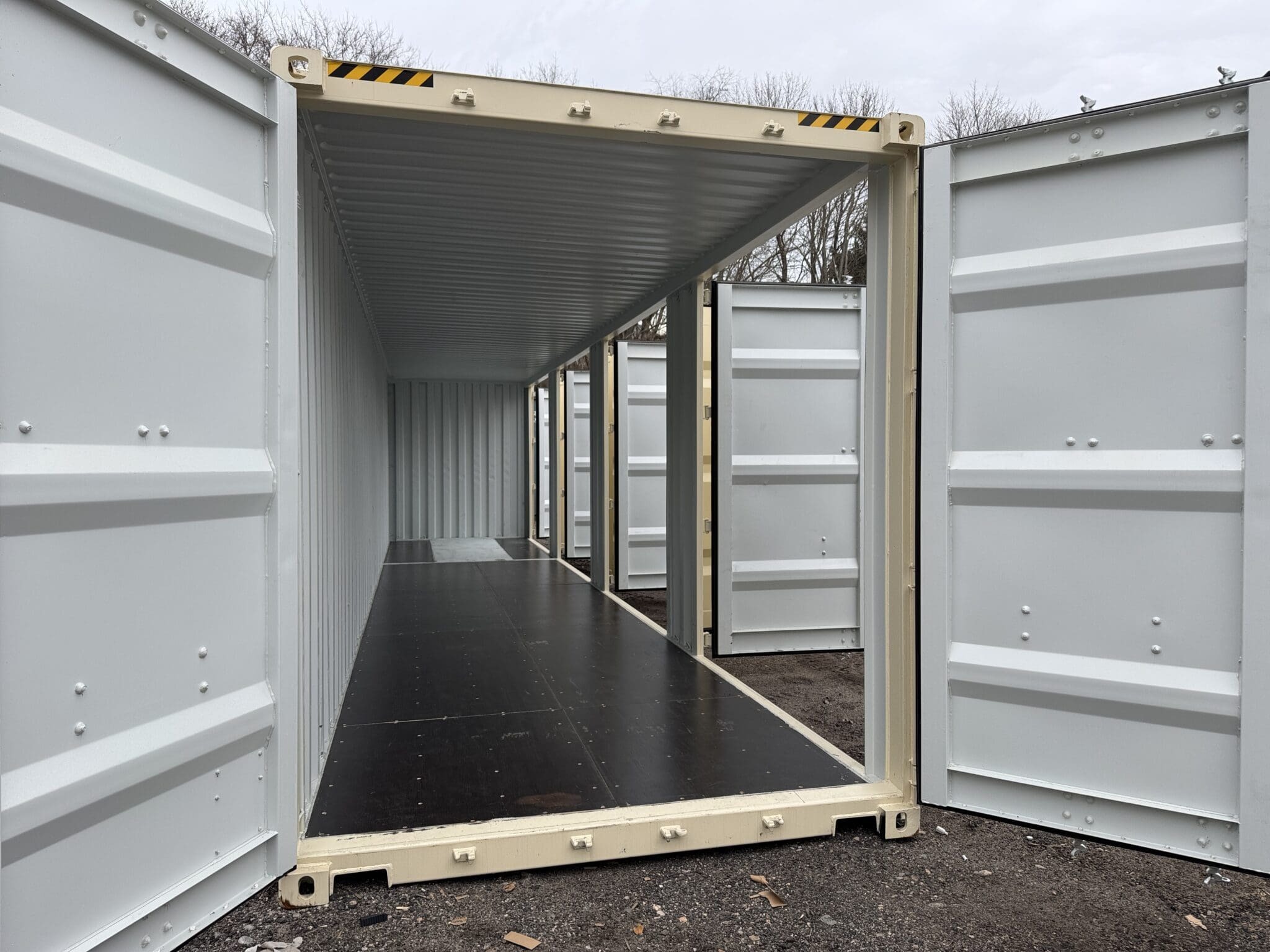 40′ x 8′ x 9.5′ Tall –-New *High Cube**FOUR Side Doors** Shipping/Storage Container – Wind and Watertight – - Image 4