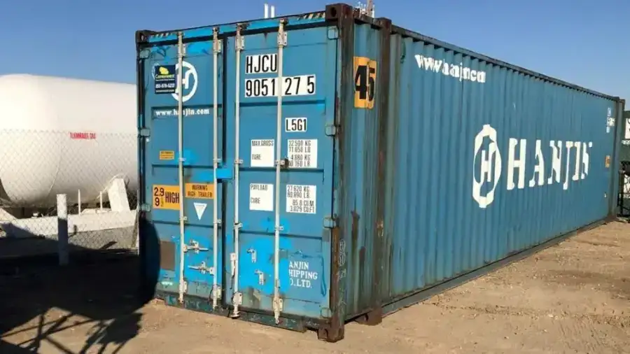 45ft Used High Cube Shipping Container - Image 3