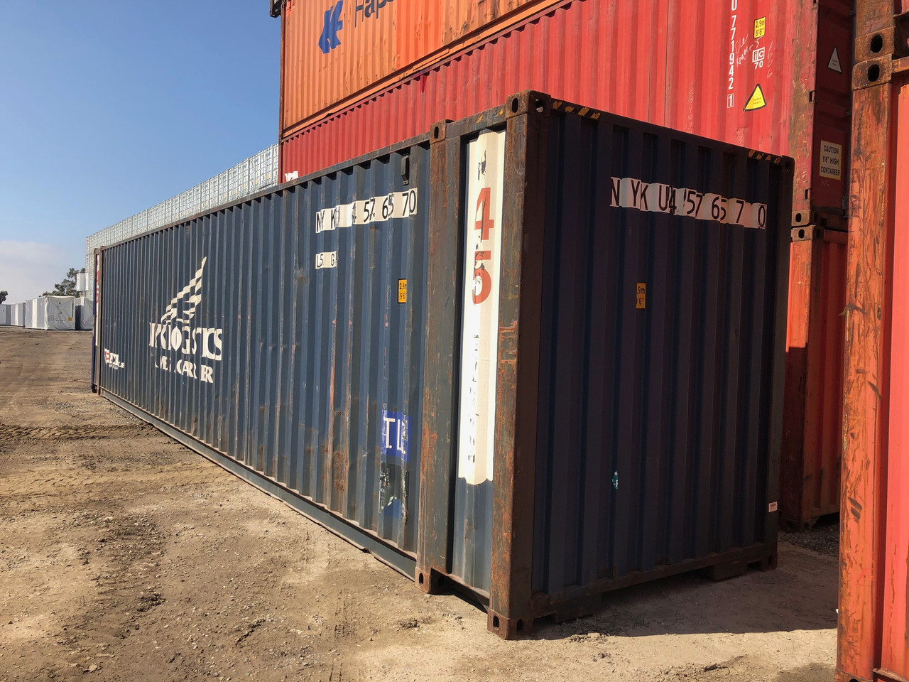 45ft High Cube Used Shipping Container – Cargo