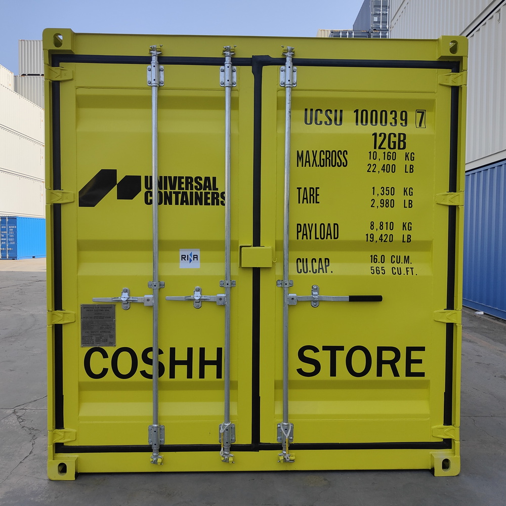 4,260.00 New 10ft COSHH Chemical Store Container