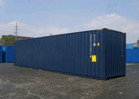 40ft Shipping Container Blue RAL 5013 - Image 2