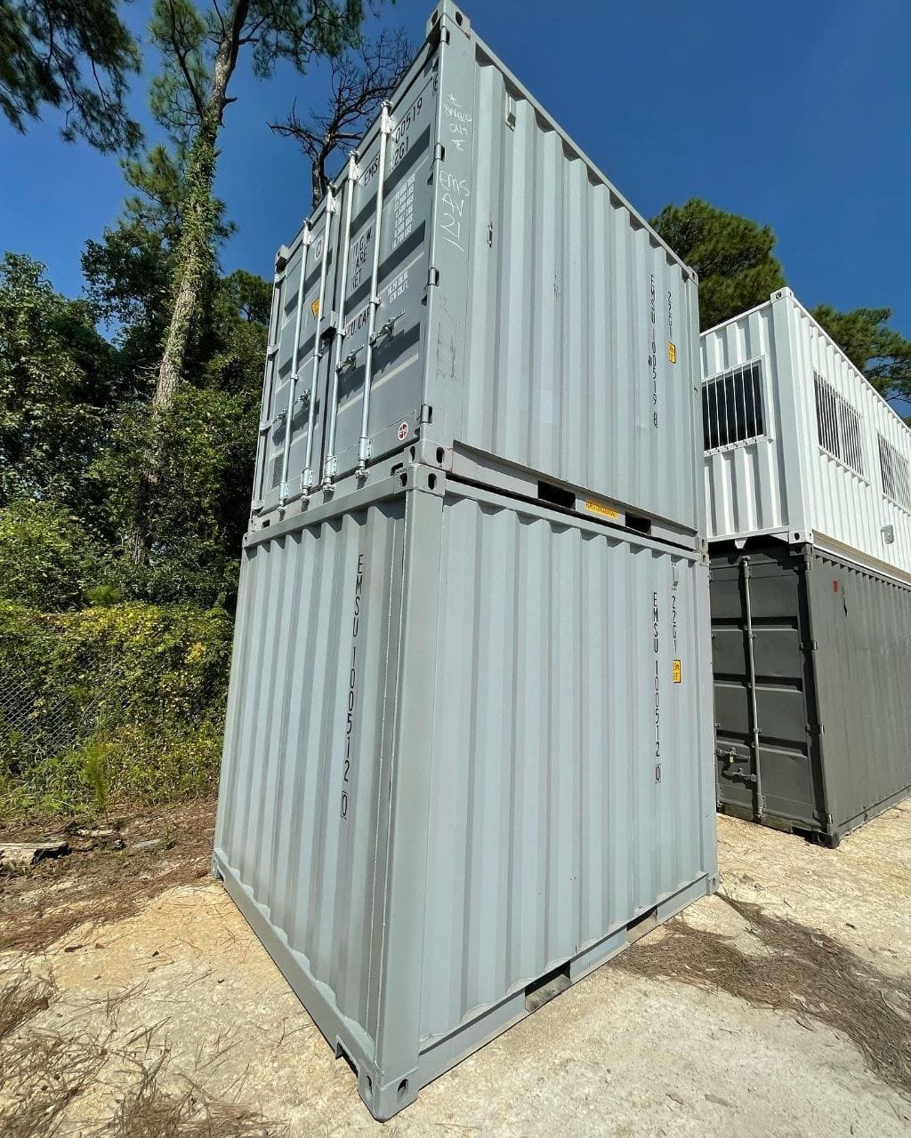 8ft x 8ft storage and shipping containers (New & Fairly used) - Image 3